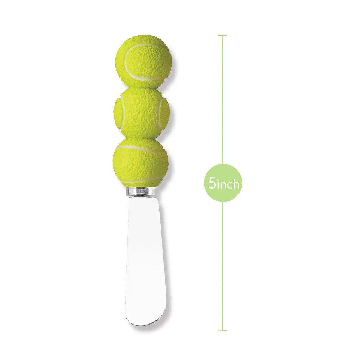 3-Piece Tennis Balls Cheese Spreader