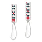 2-Piece Mahjong Stones Zinc Cheese Spreader