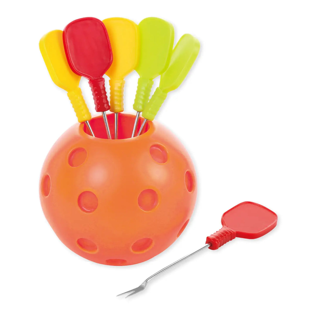 7-Piece Pickleball Paddle Cocktail Pick Set