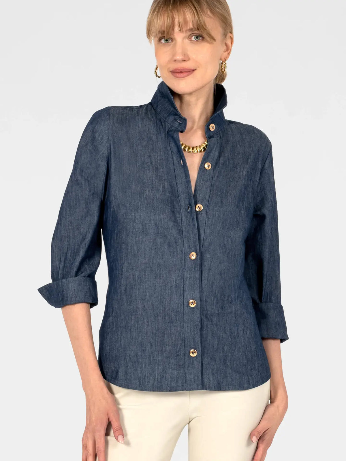 Boyfriend Shirt - Chambray