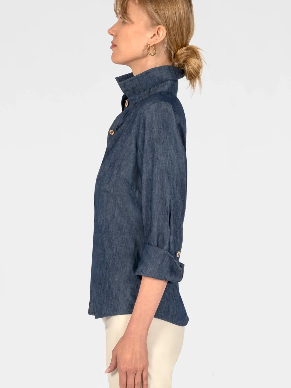 Boyfriend Shirt - Chambray