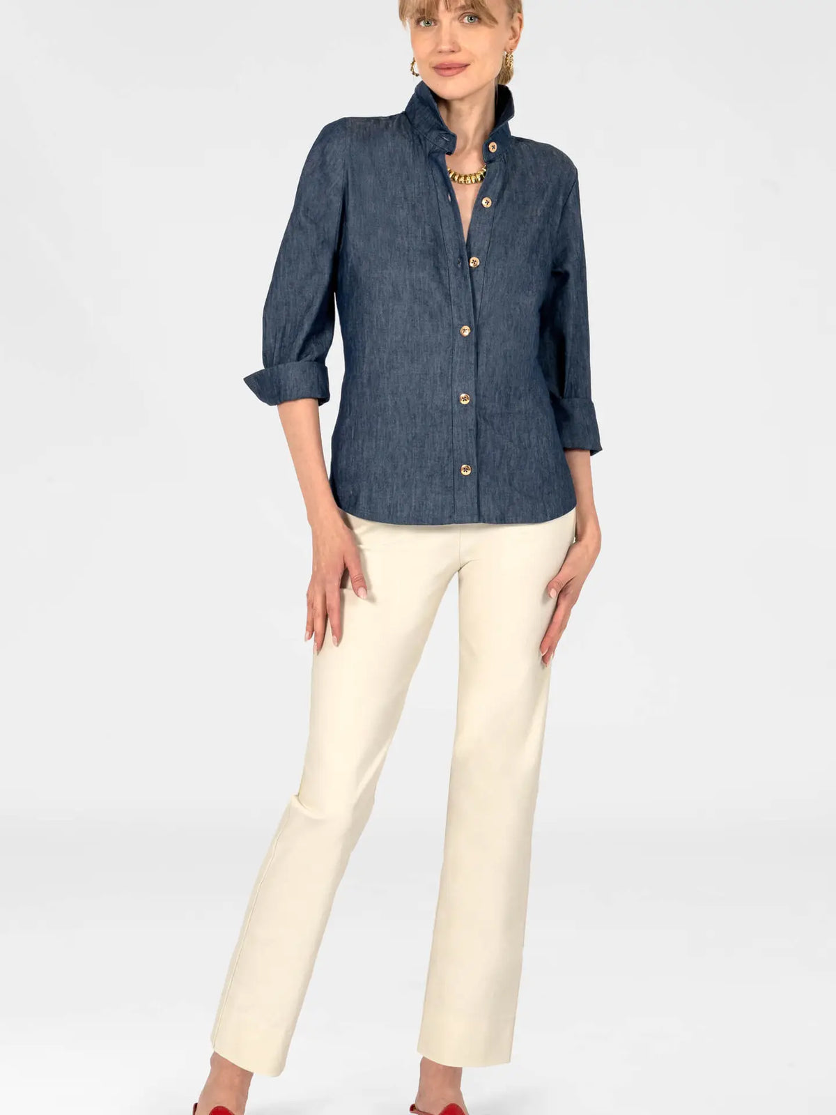 Boyfriend Shirt - Chambray
