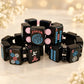 Black Mah Jongg Tile Bracelet | Gift for Mahjong Players