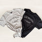 Dog Walking T-Shirt | Black & Ice Gray Edition