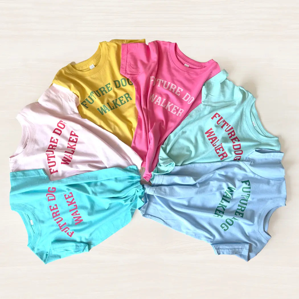 Future Dog Walker Toddler T-Shirt | Walk Happy Collection