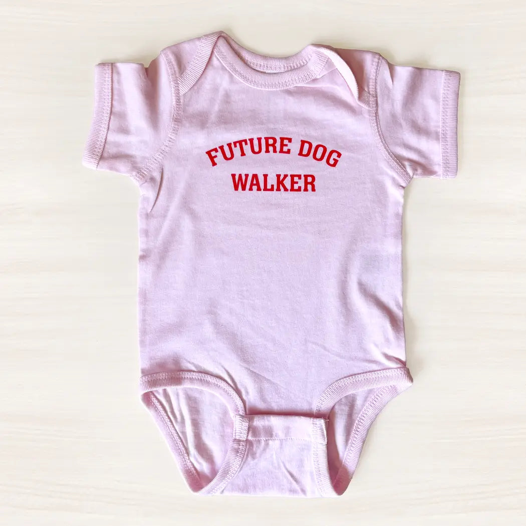 Future Dog Walker Baby Bodysuit | Walk Happy Collection