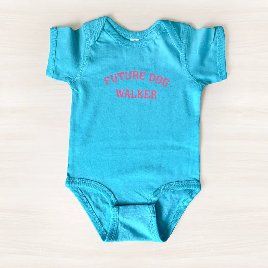 Future Dog Walker Baby Bodysuit | Walk Happy Collection