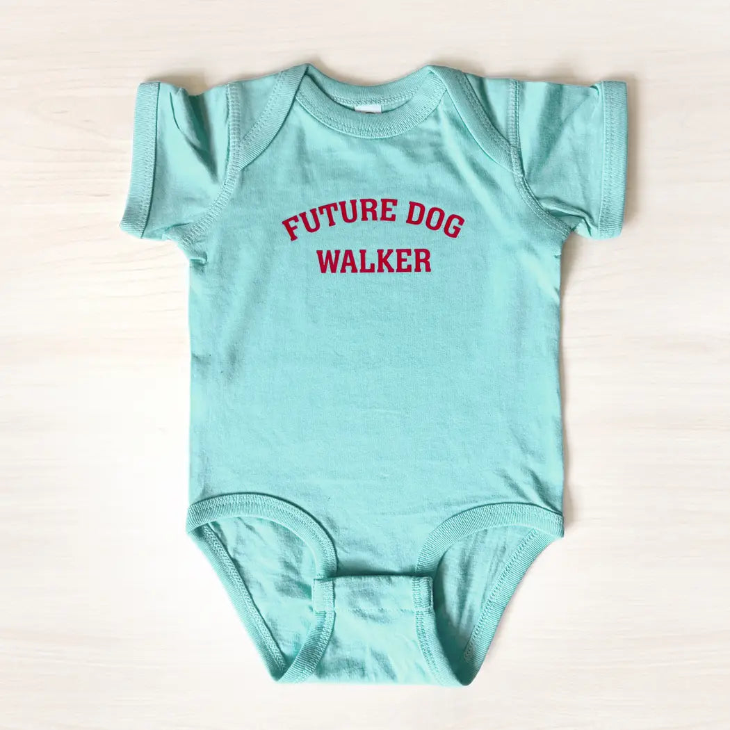 Future Dog Walker Baby Bodysuit | Walk Happy Collection