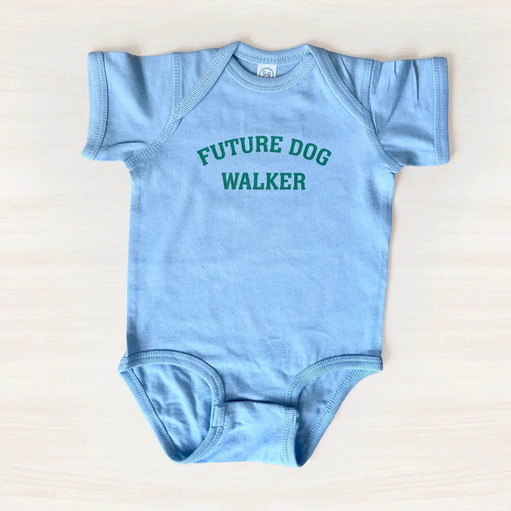 Future Dog Walker Baby Bodysuit | Walk Happy Collection
