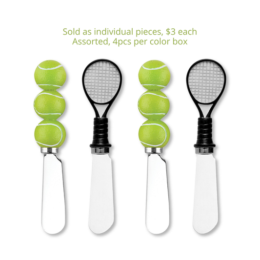 Tennis Polyresin Cheese Spreader