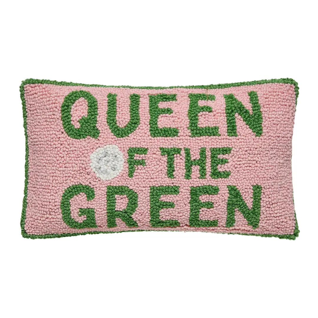 Queen of the Green Hook Pillow