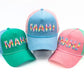 Corduroy Mahjong Trucker Hat - Mahj