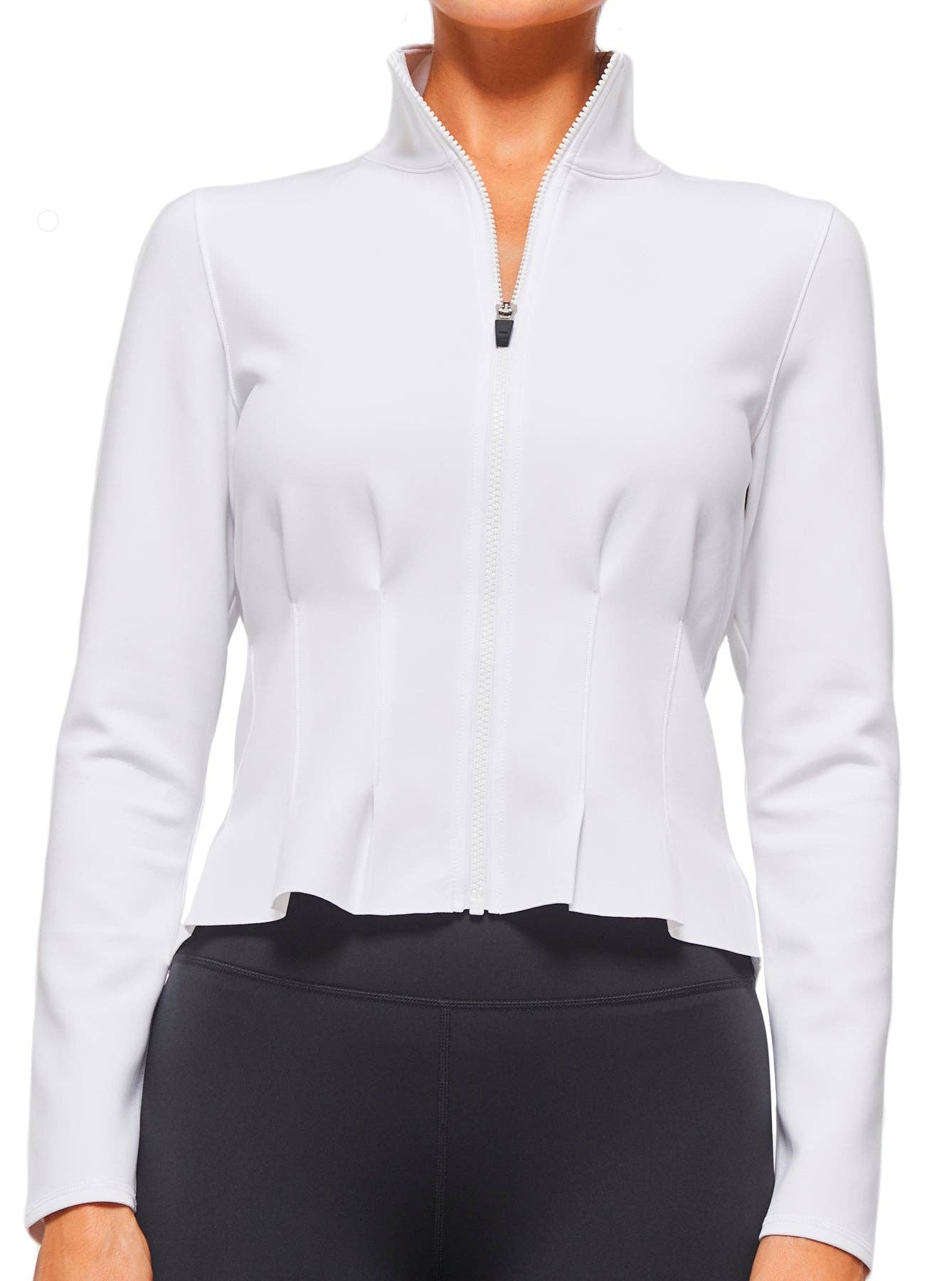 Urban Savage - Pleated Jacket: Black / M