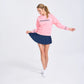 Pink Navy Pickleball Play All Sweatshirt
