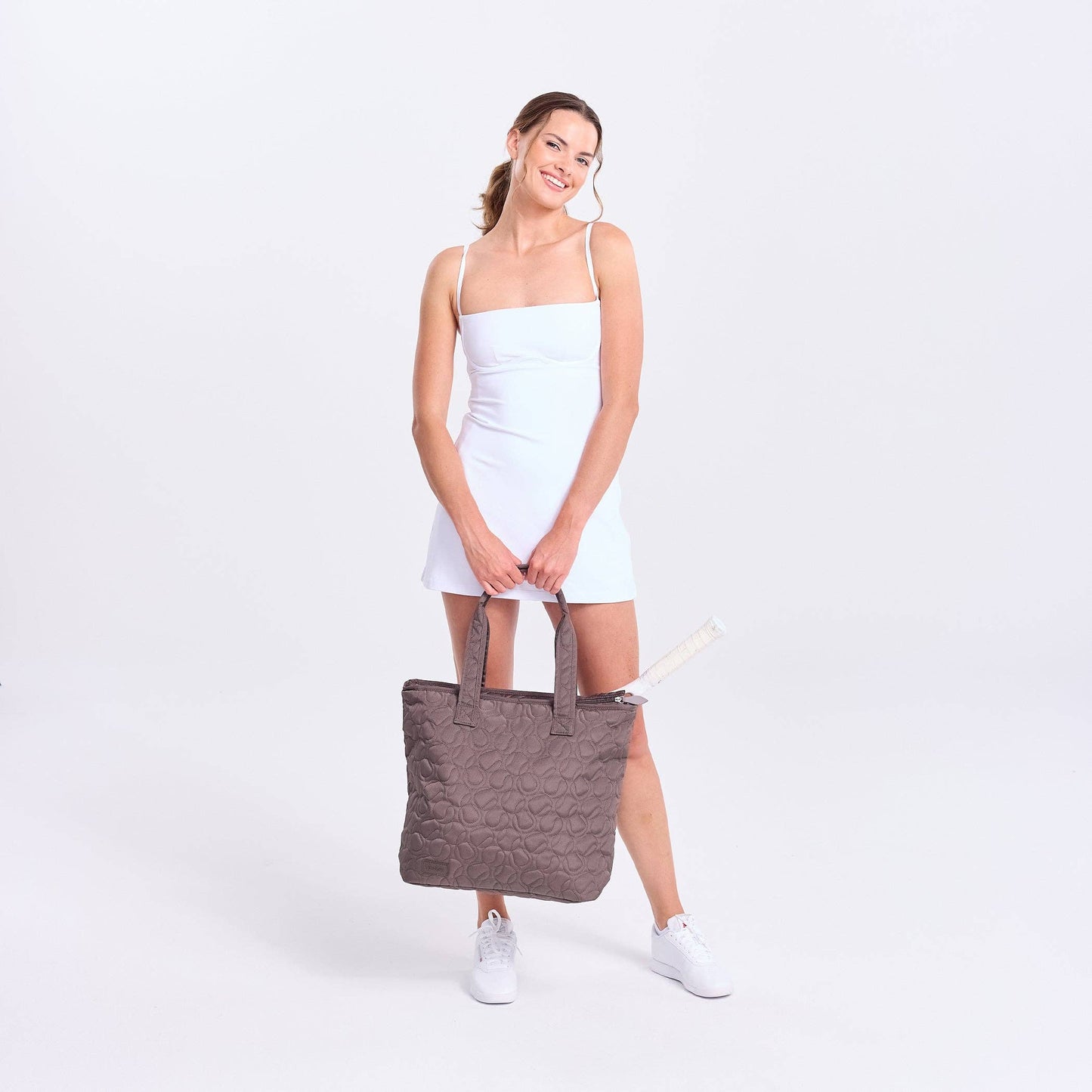 Tennis Court Carryall - Stone