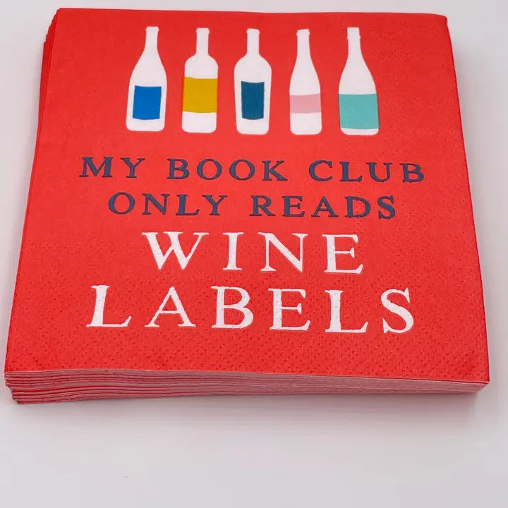 Funny Napkins - Book Club (20ct)