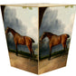 Marye-Kelley - Hunter Wastebasket: Flat Top