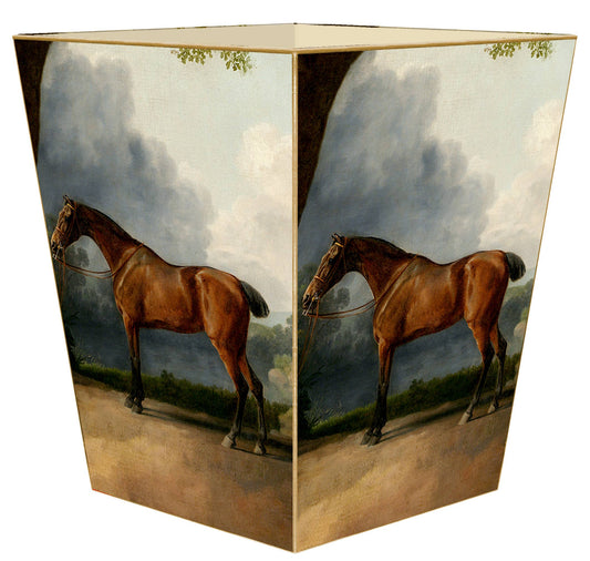 Marye-Kelley - Hunter Wastebasket: Flat Top