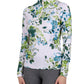 LONG SLEEVE EMERALD WATERCOLOR FLORAL