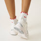 Effortless Club - Grip & Pilates Socks (Hearts + Bows)