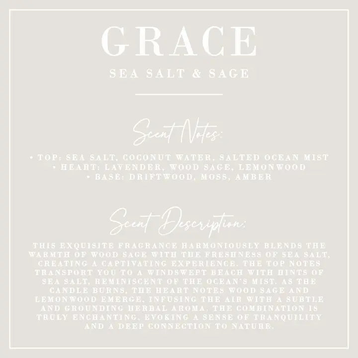 Grace | Sea Salt + Sage | Everything Spray