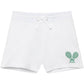 Recreational Habits - Capriati Tennis Short in White: S