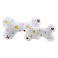 Haute Diggity Dog - White Chewy Vuiton Bones Squeaker Dog Toy: Small / Mini