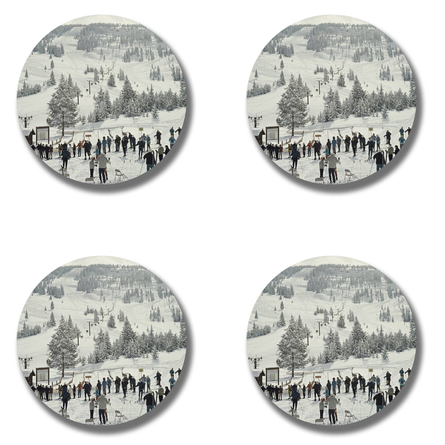 Toss Designs - Ceramic Coasters (Set of 4) - Vail