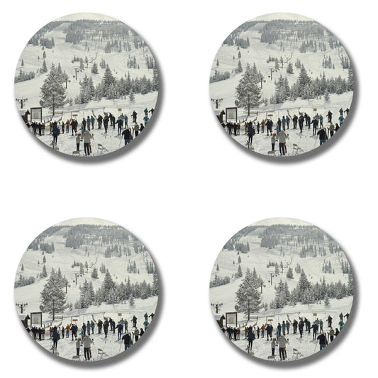 Toss Designs - Ceramic Coasters (Set of 4) - Vail
