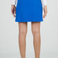 Solid Straight Skort 17.5"
