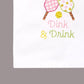 Peking Handicraft - Dink & Drink Kitchen Towel