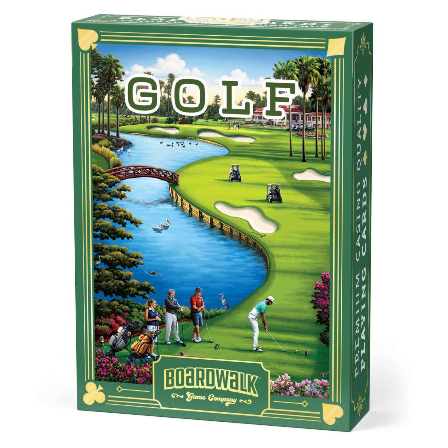 Boardwalk Puzzle Company - Golf - Playing Cards