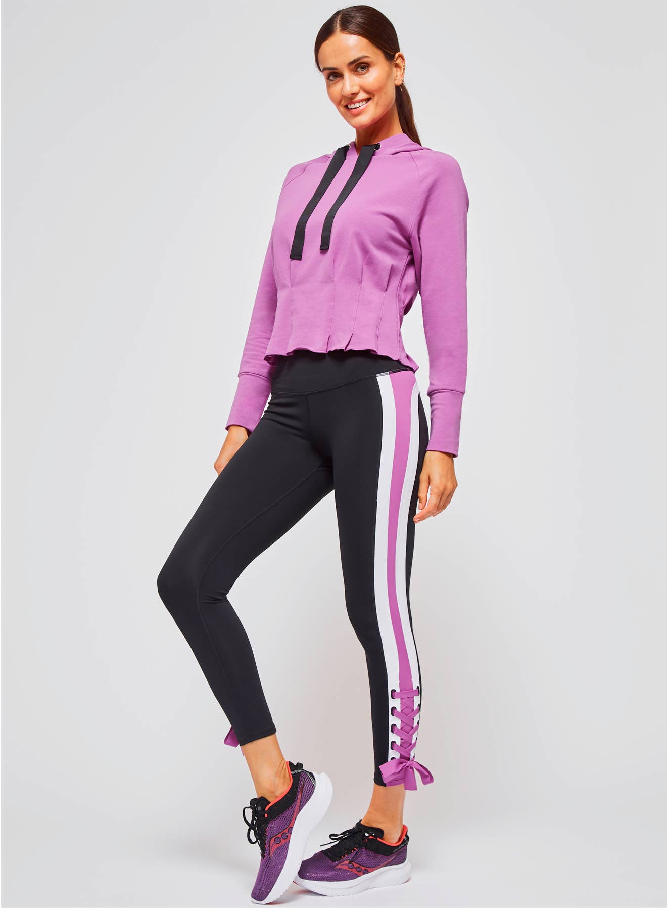 Pleated Hoodie by Urban Savage - Green