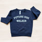 Poppy & Lou - Future Dog Walker Toddler Sweatshirt: Natural Heather / 7