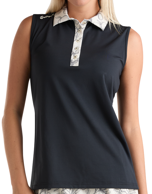 Magnolia Toile Women's Polo