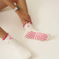 Effortless Club - Grip & Pilates Socks (Hearts + Bows)