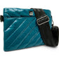 Diagonal Bum Bag 2.0 - Glossy Teal