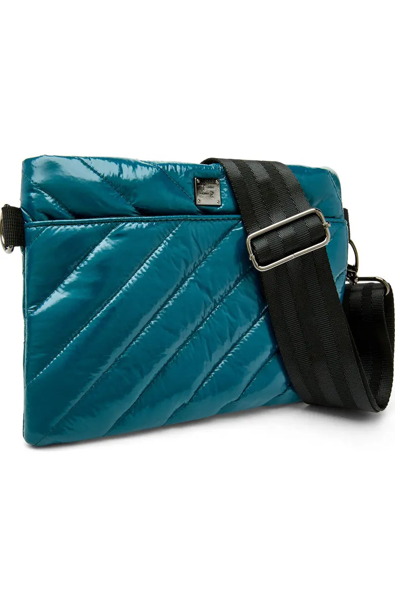Diagonal Bum Bag 2.0 - Glossy Teal