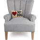 My Heart Dog Hook Pillow