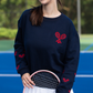 Tennis Racquets Sleeves Sweatshirt