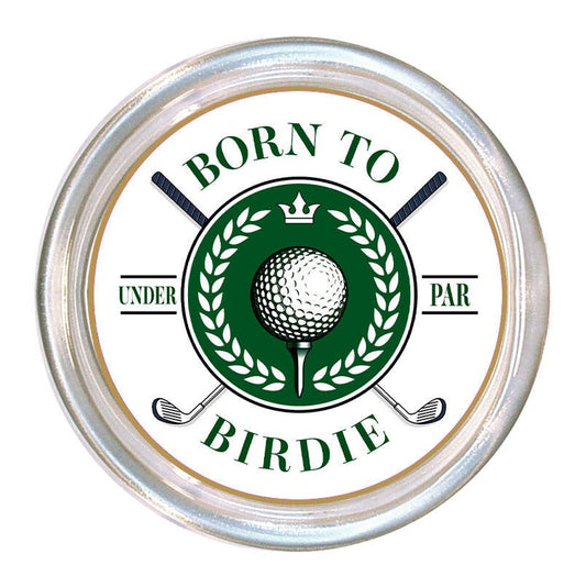 Marye-Kelley - Born to Birdie Under Par Coaster