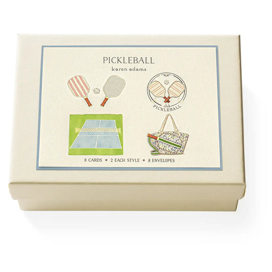 Pickleball Note Card Box