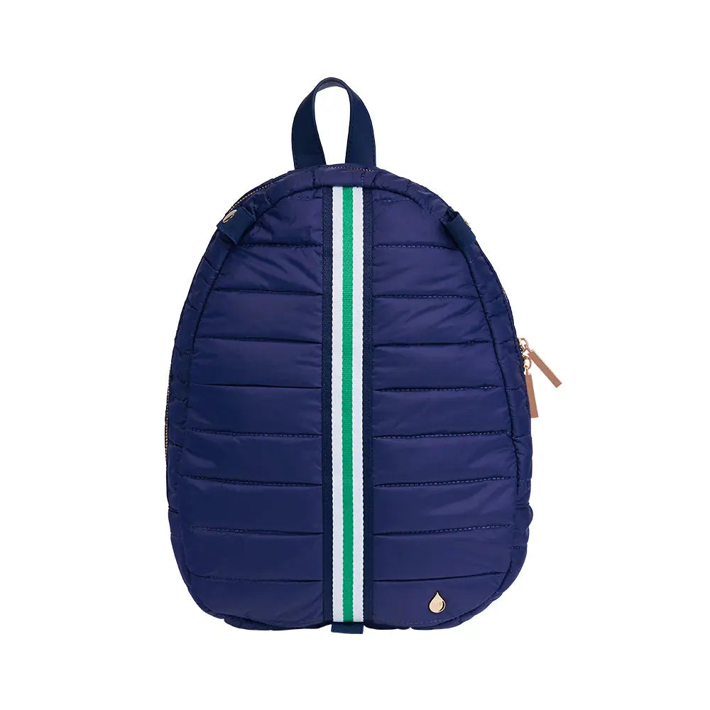 Pickleball HydroSling Bag with Removable Racquet Cover - Navy Matte with Stripe