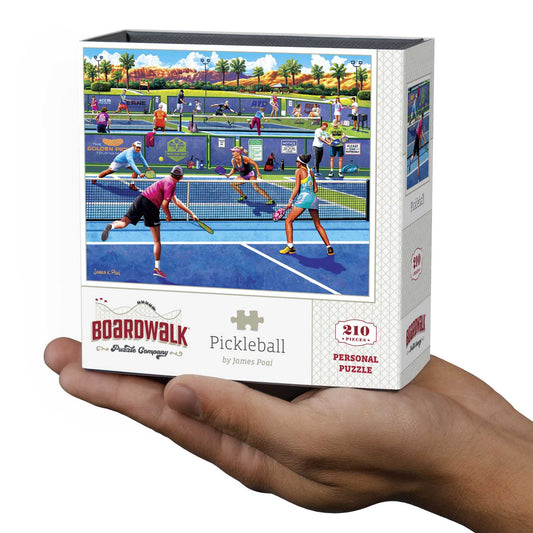 Boardwalk Puzzle Company - Pickleball - Personal Puzzle - 210 Piece