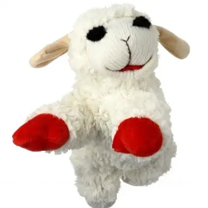 Multipet Lamb Chop Plush Dog Toy