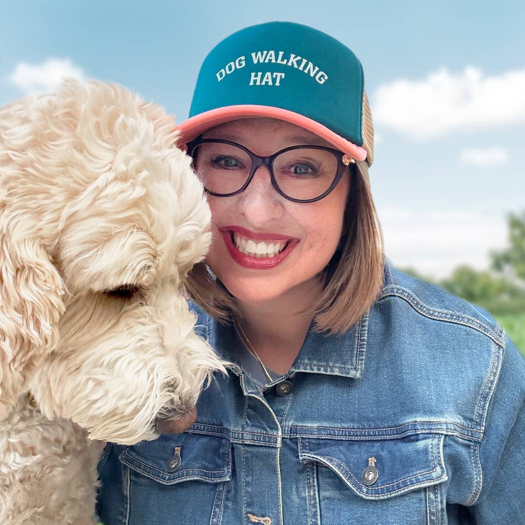 Poppy & Lou - Dog Walking Hat – Stylish Trucker Cap for Dog Lovers