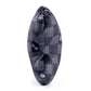 Haute Diggity Dog - Black Checker Chewy Vuiton Bone Squeaker Dog Toy