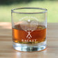 bevvee - Causing a Racket Whiskey Rocks Glass - Tennis Gifts