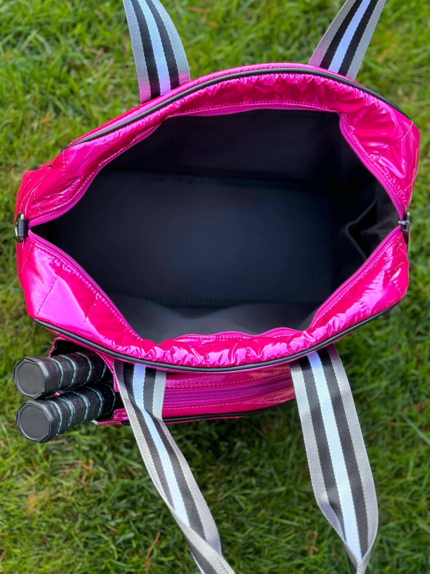 Pickleball Puffer Duffel Sport Bag: Kelly Green