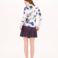 Foray Golf - Printed Sun Shirt: Iris Rhapsody Print